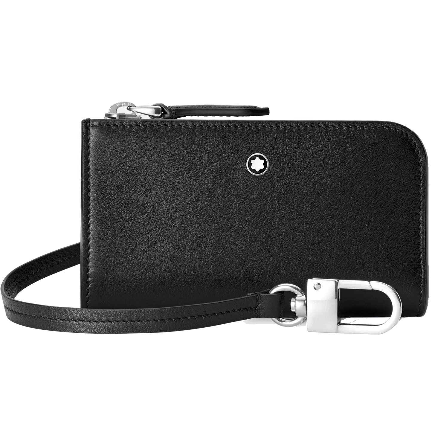 Montblanc key ring 2 openings Meisterstück Selection Soft black 129700