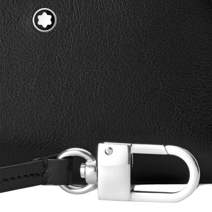 Montblanc key ring 2 openings Meisterstück Selection Soft black 129700