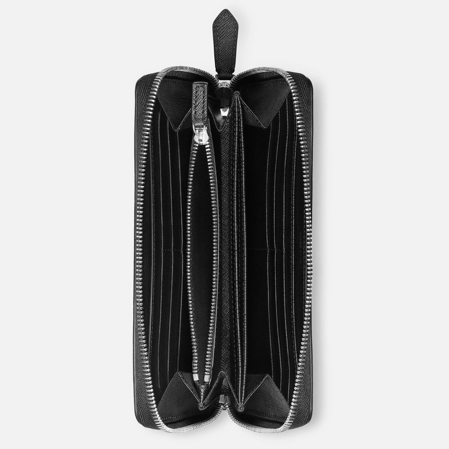 Montblanc Sartorial black 12-compartment full-zip wallet 130319