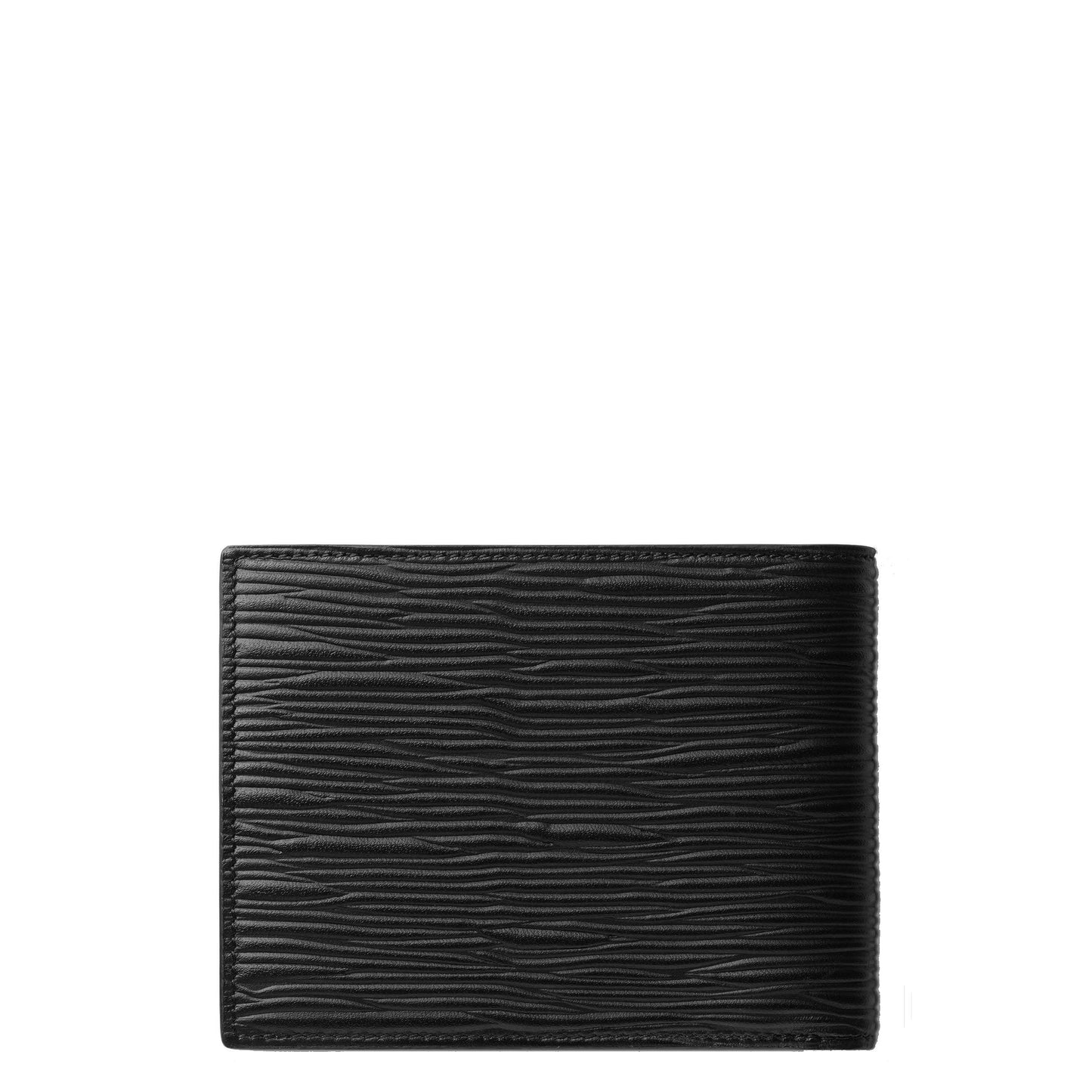 Montblanc 6-Compartment Meisterstück 4810 Wallet with 2 Transparent Pockets Black 130926