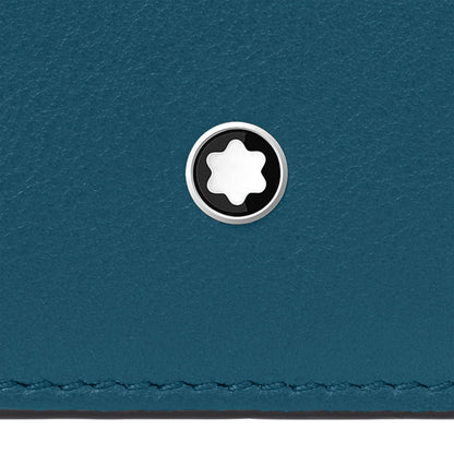 Montblanc 6-compartment Wallet Meisterstück Selection Soft teal 131242