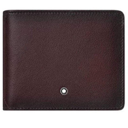 Montblanc 6-compartment Wallet Meisterstück Sfumato Bordeaux 123720