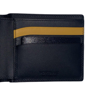 Montblanc Meisterstück Soft Grain 6cc Wallet black/yellow 127325