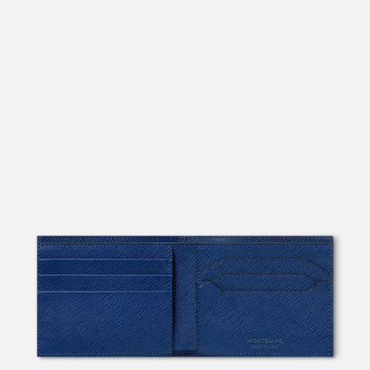 Montblanc Sartorial Blue 6-Slot Wallet 130812