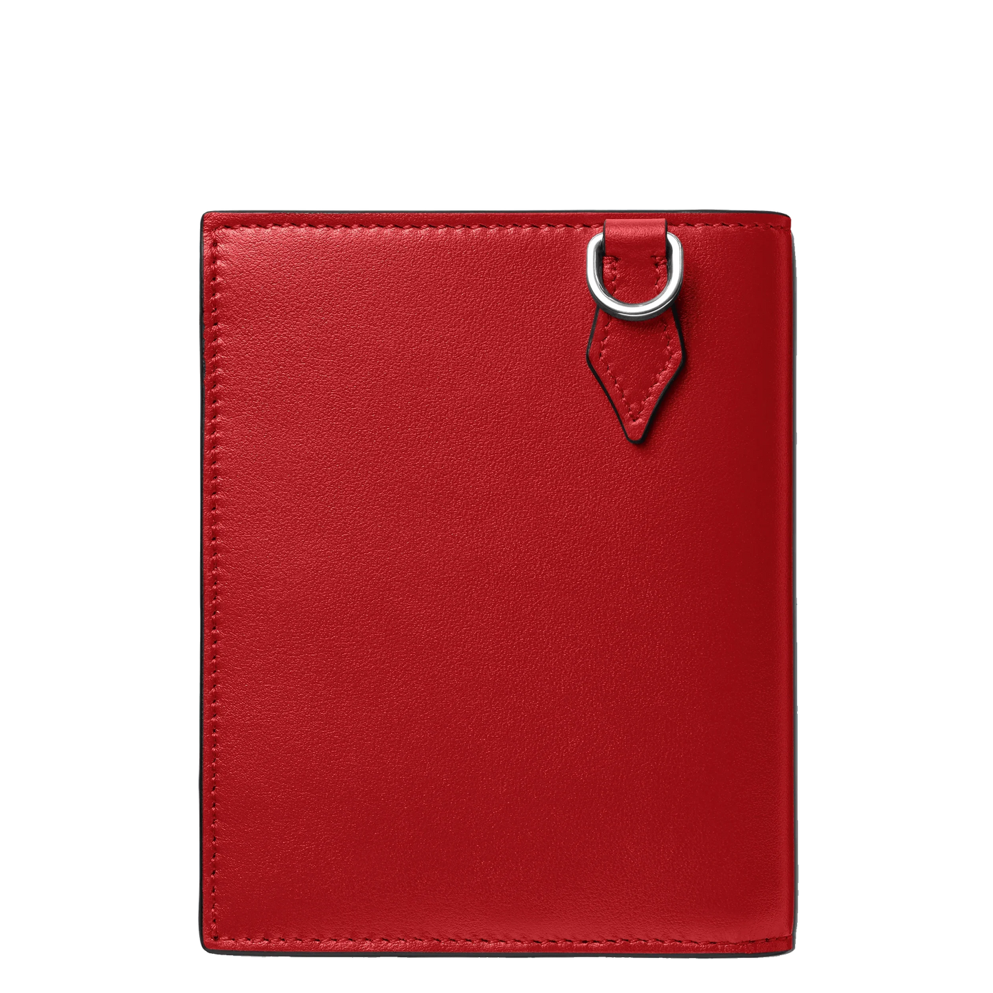 Montblanc Meisterstück 6-compartment compact wallet black/red 129679
