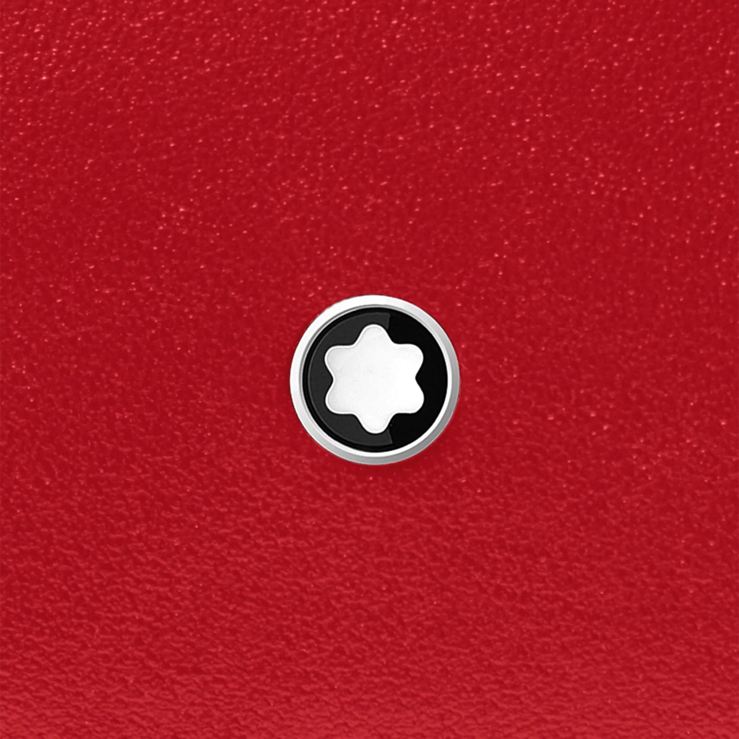 Montblanc Meisterstück 6-compartment compact wallet black/red 129679