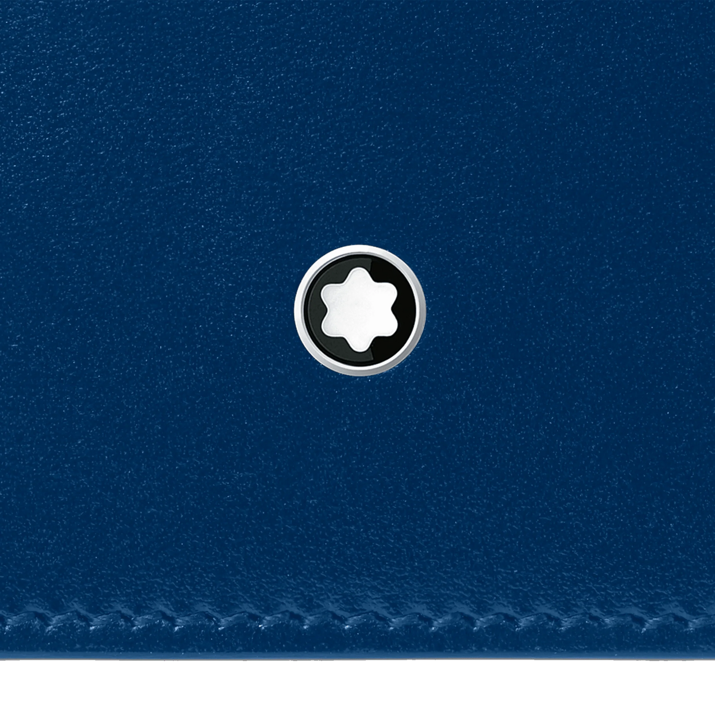 Montblanc Meisterstück 15-Compartment Long Wallet Black/Blue 129681