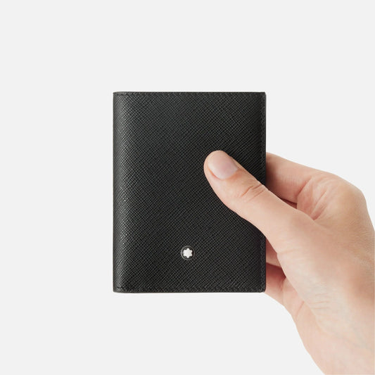 Montblanc Wallet 4 Compartments Mini Montblanc Sartorial Black 130321