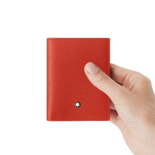 Montblanc Sartorial Mini Wallet 4 Compartments Coral 198229