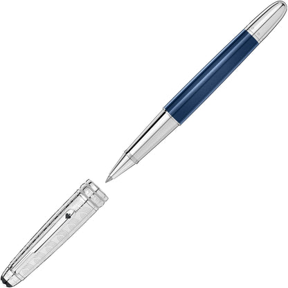 Montblanc Meisterstück Around the World in 80 Days Doué Classique Rollerball Pen Blue 126350