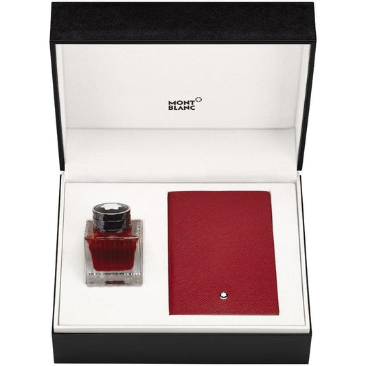 Montblanc Notebook Notebook Set 147 Lined and Ink Red ( Red ) 50 ml 117597