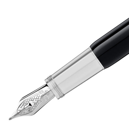 Montblanc Heritage Collection Rouge et Noir special edition fountain pen black M tip 114722