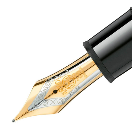 Montblanc Meisterstück 149 fountain pen gold coated M tip 115384 new reference 132113