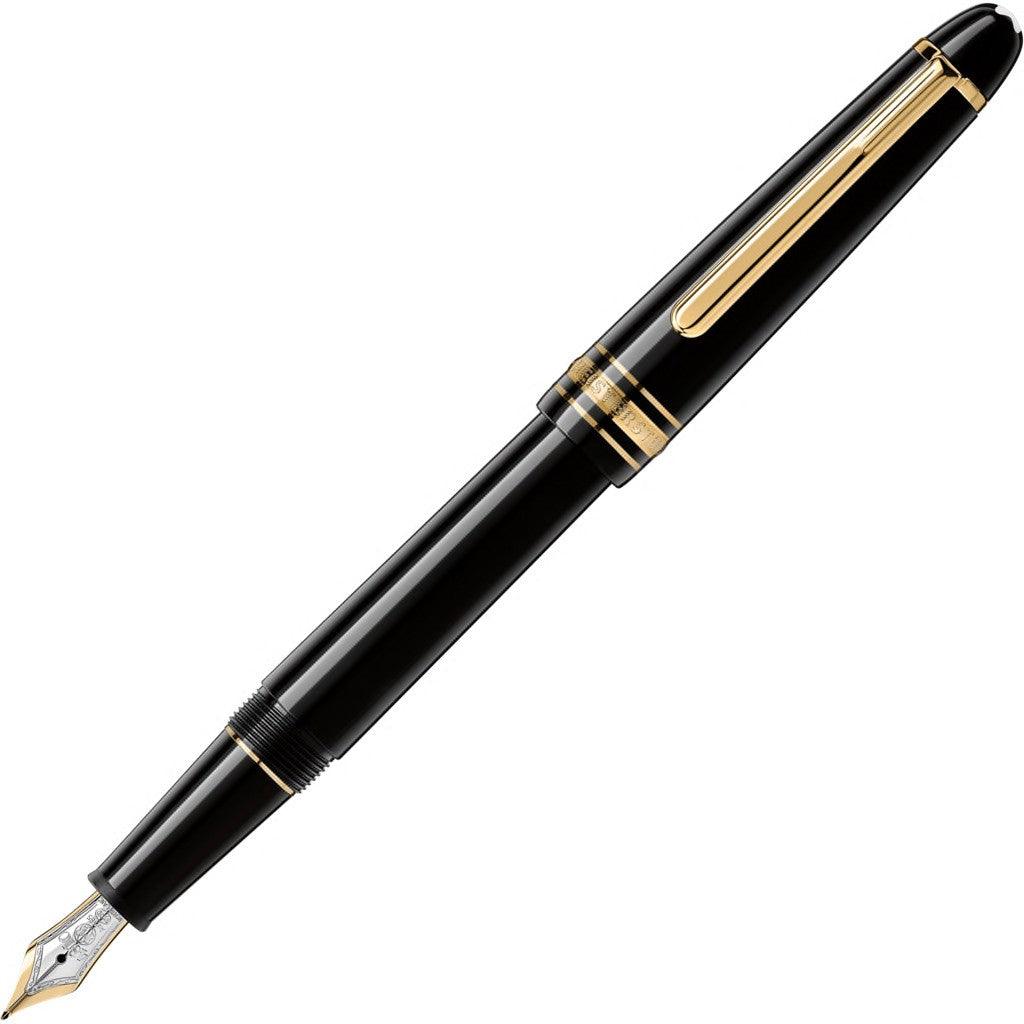 Montblanc Meisterstück Gold-Coated Classique Fountain Pen Tip M 106514 New Reference 132464