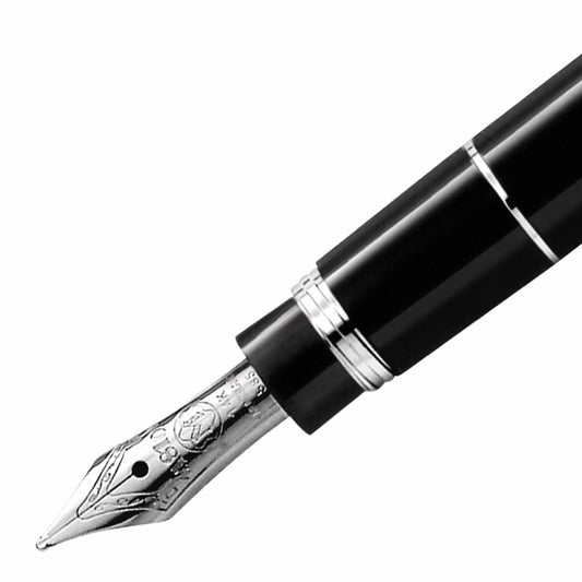 Montblanc Meisterstück Platinum Hommage fountain pen to W.A. Mozart tip F 107705