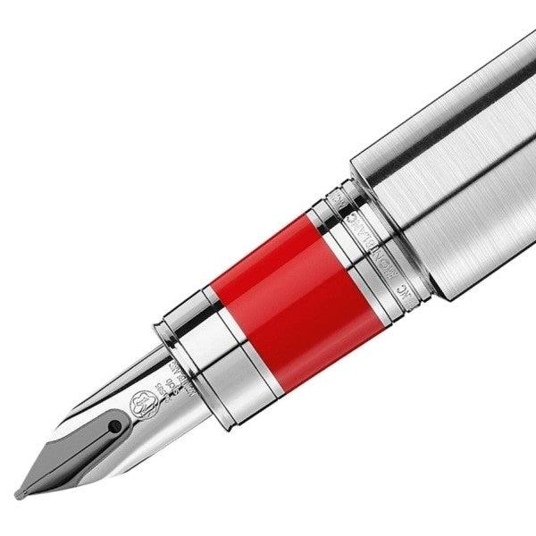 Montblanc fountain pen (Montblanc M) RED Signature F nib 113621