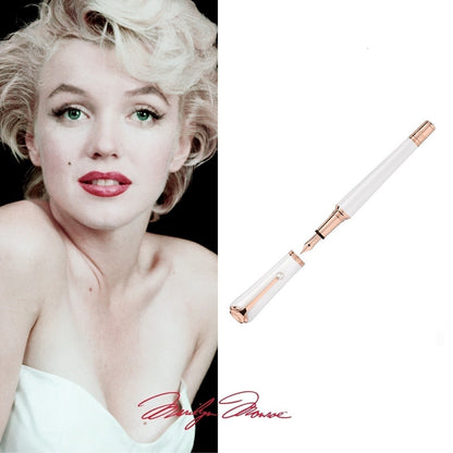 Montblanc Muses Marilyn Monroe Special Edition Pearl Fountain Pen Tip M 117884