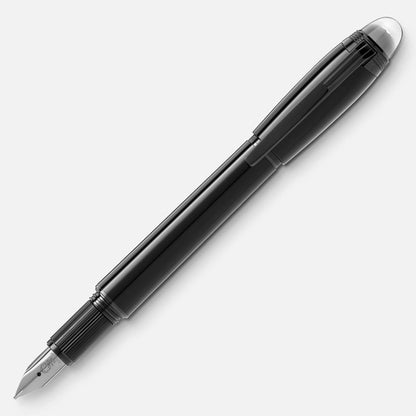Montblanc StarWalker BlackCosmos Precious Resin Fountain Pen F Nib 129745