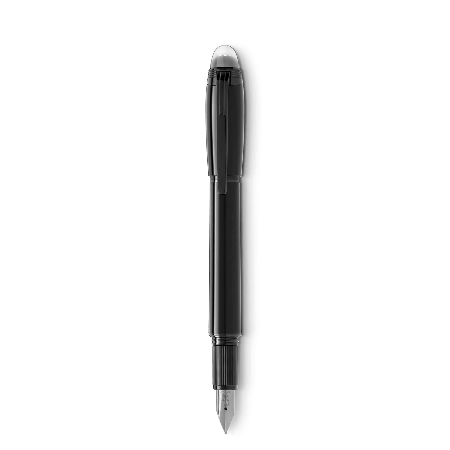 Montblanc StarWalker BlackCosmos Precious Resin Fountain Pen F Nib 129745