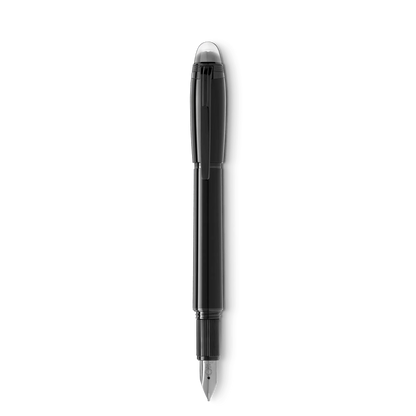 Montblanc StarWalker BlackCosmos Precious Resin Fountain Pen F Nib 129745