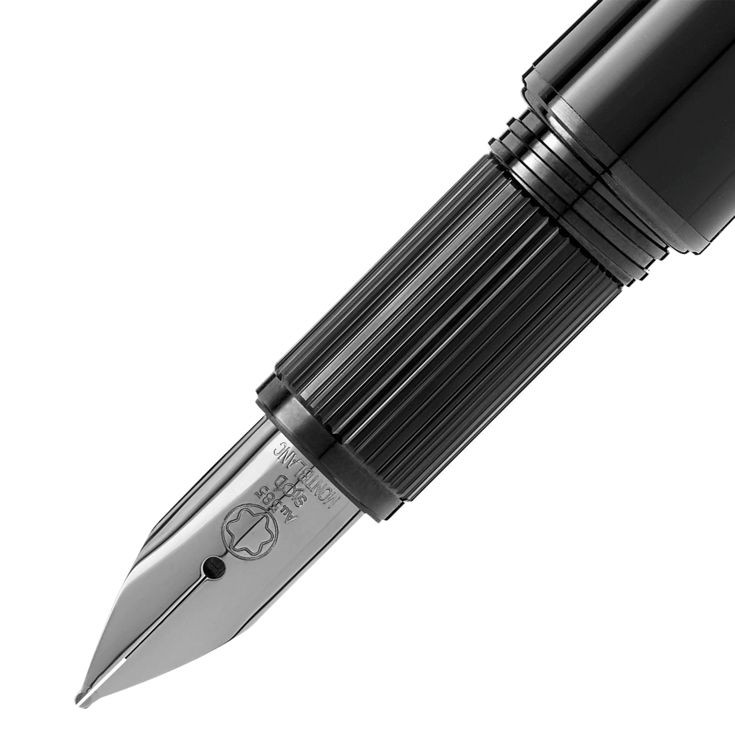 Montblanc StarWalker BlackCosmos Precious Resin Fountain Pen F Nib 129745
