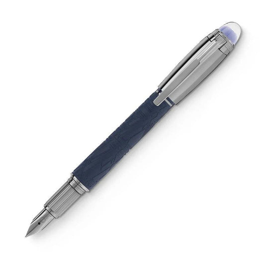 Montblanc Starwalker Spaceblue Doué Fountain Pen M Nib 130215