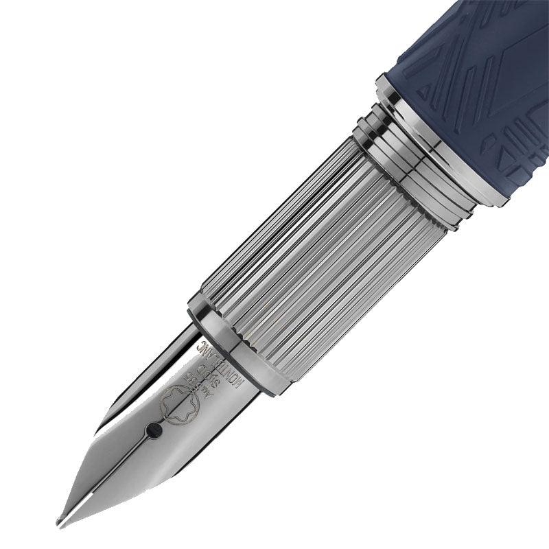 Montblanc Starwalker Spaceblue Doué Fountain Pen M Nib 130215