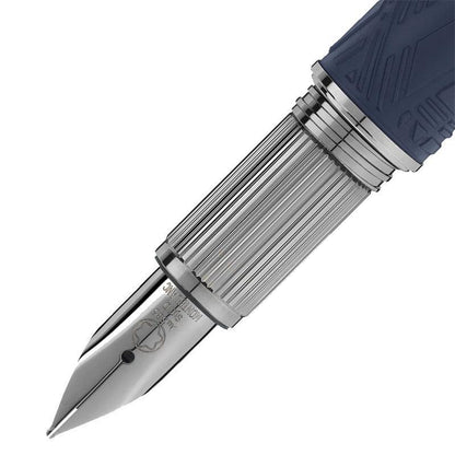 Montblanc Starwalker Spaceblue Doué Fountain Pen M Nib 130215