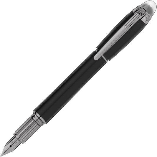 Montblanc StarWalker UltraBlack Precious Resin Fountain Pen F-nib 126339