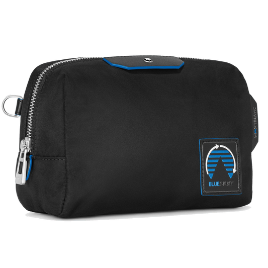 Montblanc Medium Wash Bag Montblanc Blue Spirit Black/Blue 128737