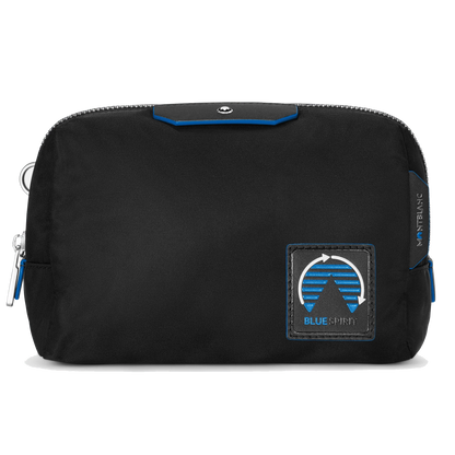 Montblanc Medium Wash Bag Montblanc Blue Spirit Black/Blue 128737
