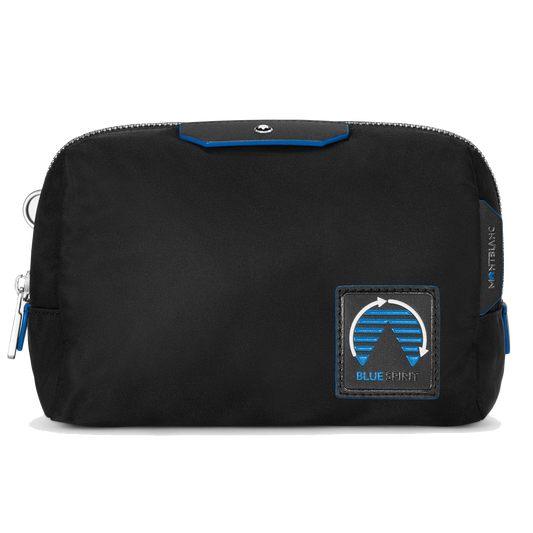 Montblanc Medium Wash Bag Montblanc Blue Spirit Black/Blue 128737