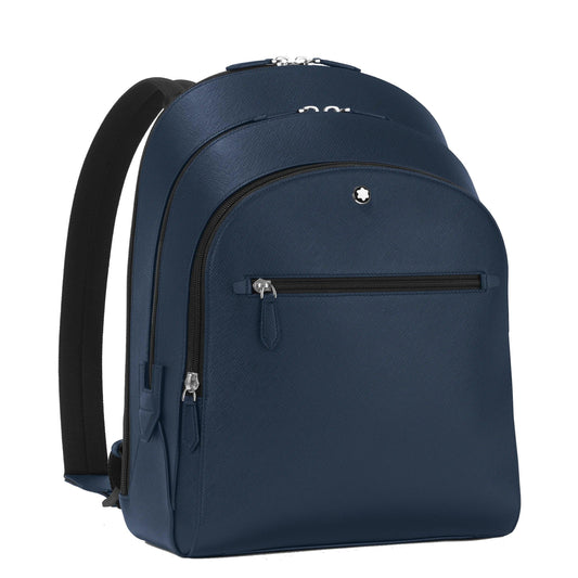 Montblanc Sartorial Medium Backpack 3 Compartments Blue 131716