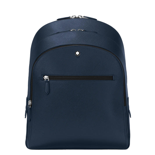 Montblanc Sartorial Medium Backpack 3 Compartments Blue 131716