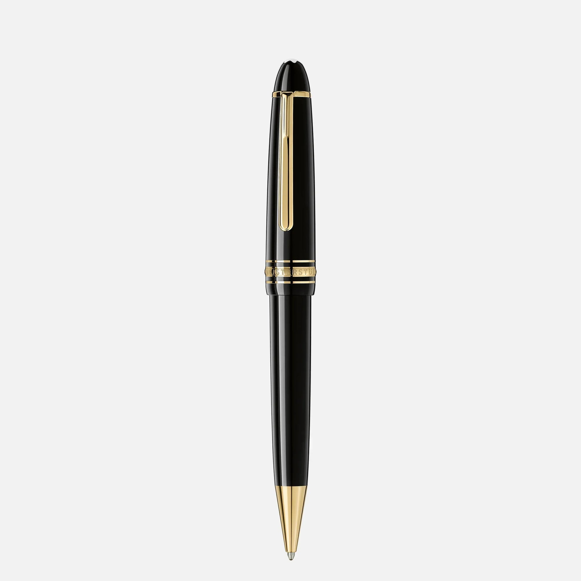 Montblanc Meisterst�ck Legrand ballpoint pen in black precious resin with gold-coated details and elegant design