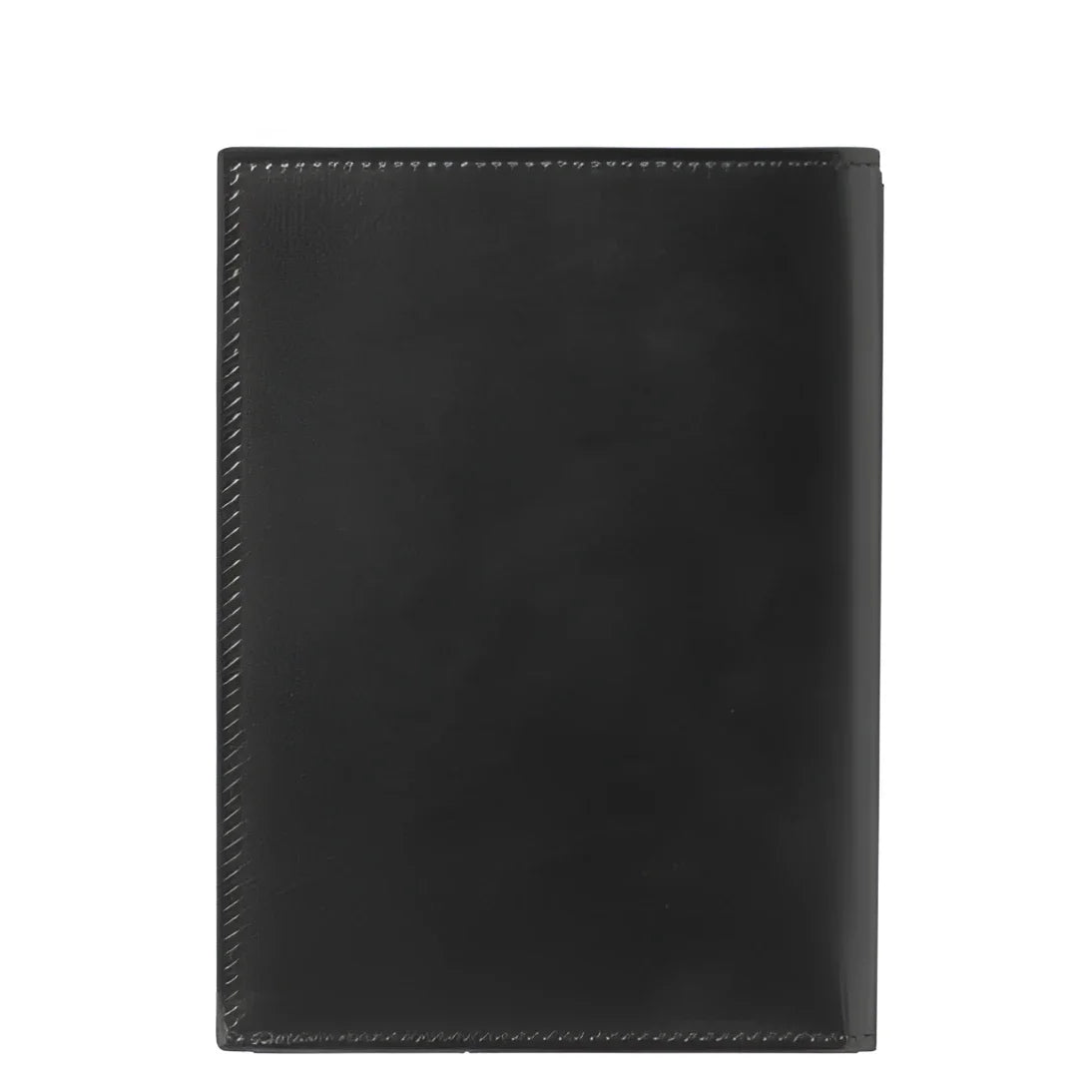 Montblanc Meisterst�ck Passport Holder in black leather with textured surface and precise stitching