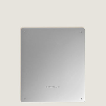 Montblanc Digital Paper Silver 135012 Metal Tablet Stand in Silver with Minimal Design and Discreet Branding