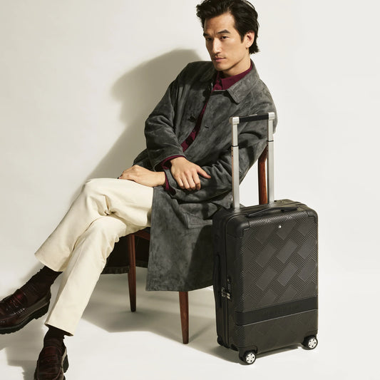 Montblanc Compact Cabin Trolley #MY4810 Extreme 3.0 Black 199453