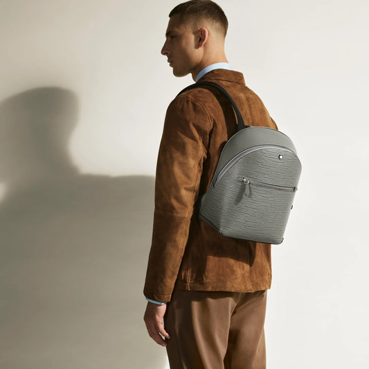 Montblanc mini backpack 4810 medium grey 199326