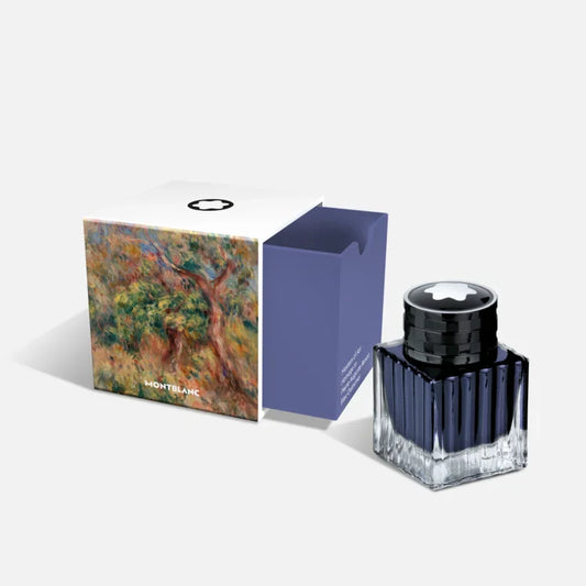 Montblanc Ink Bottle 50ml Masters of Art Homage to Pierre-Auguste Renoir Bleu Outremer Ultramarine Blue 134411