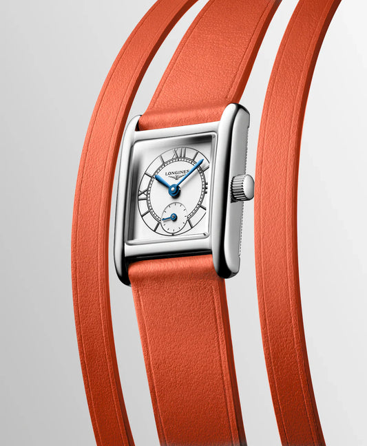 Longines Mini Dolcevita watch 21.50x29.00mm silver quartz steel L5.200.4.75.8