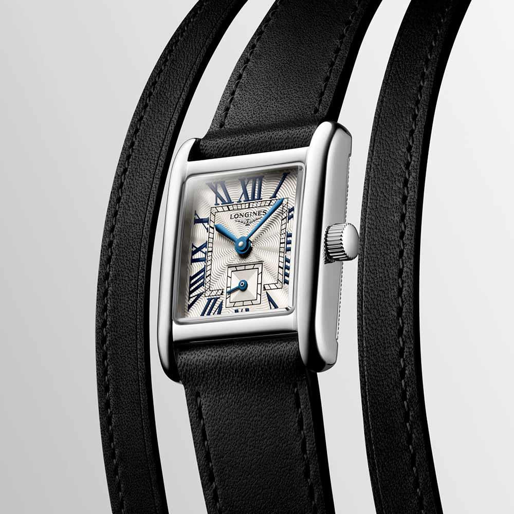 Longines Mini Dolcevita watch 21.50x29.00 silver quartz steel L5.200.4.71.0