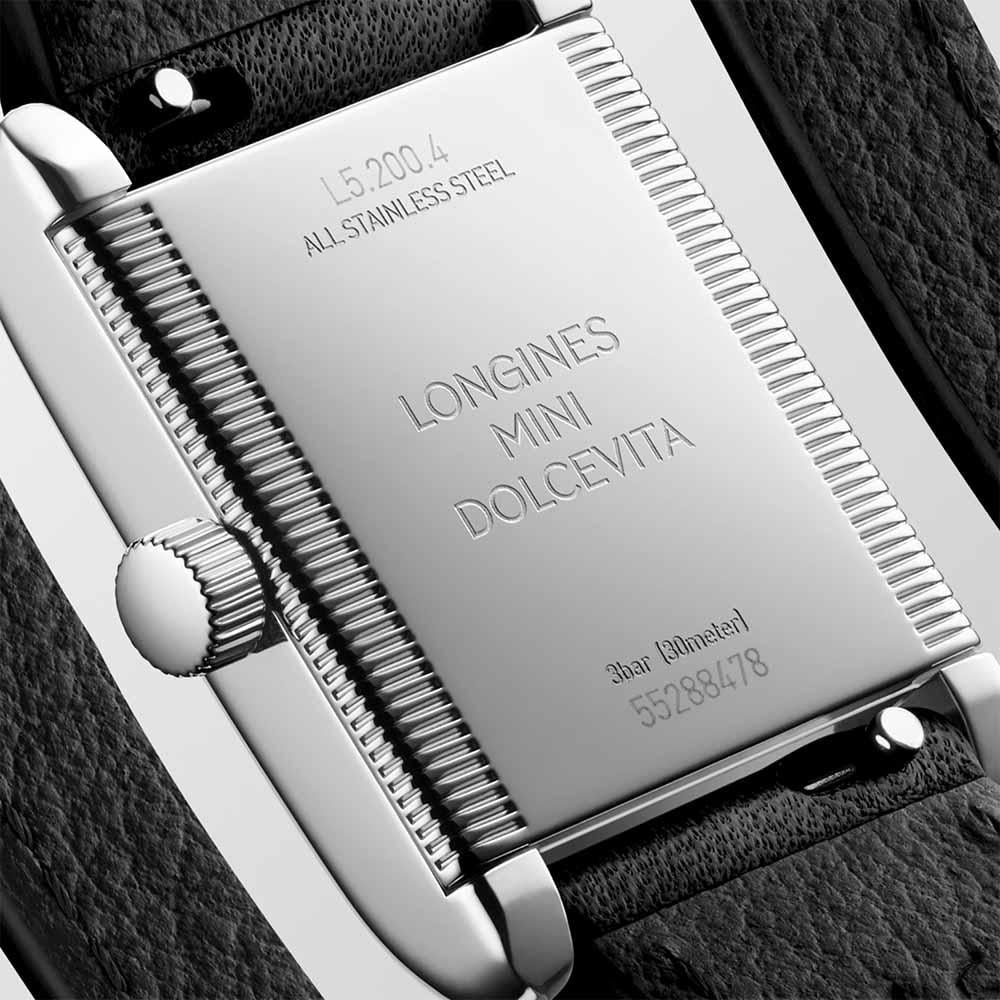 Longines Mini Dolcevita watch 21.50x29.00 silver quartz steel L5.200.4.71.0
