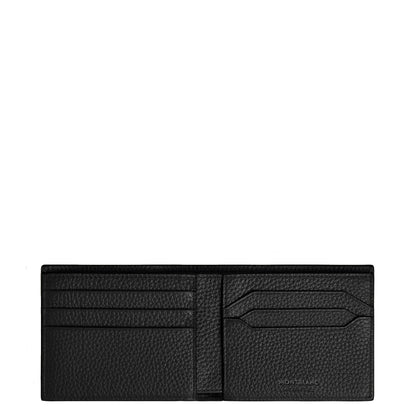 Montblanc wallet 6cc black 220198