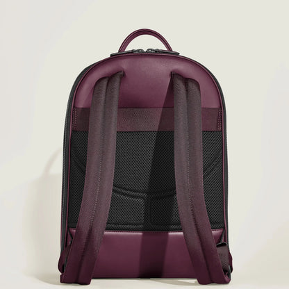 Montblanc Medium Extreme Burgundy Backpack with Internal Laptop Pockets and Extreme Medium Compartments