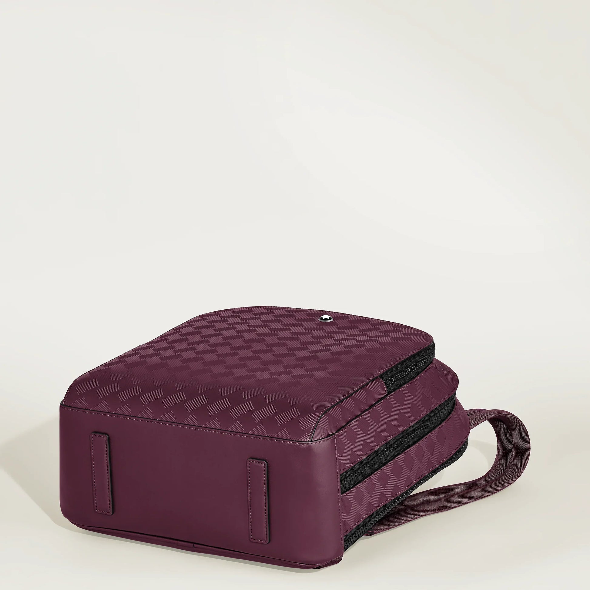Montblanc Extreme 3.0 Medium Backpack in Purple with Check Pattern and Three Compartments with Laptop Pockets Inside