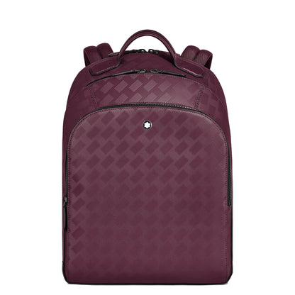 Montblanc Extreme 3.0 Medium Backpack in Bordeaux with Diamond Texture and Laptop Interior Pockets